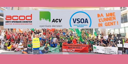 Betoging voor sterke openbare diensten \u2013 Da moe kunnen in Gent! \u270a