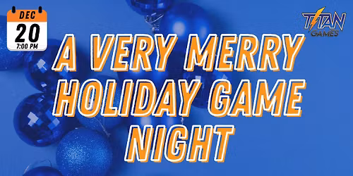 A Very Merry Holiday Game Night