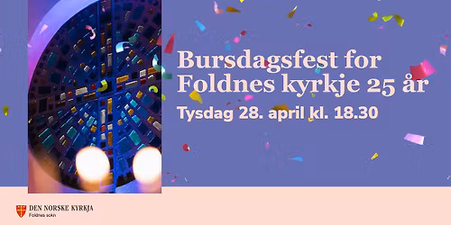 Foldnes kyrkje fyller 25 \u00e5r! \ud83c\uddf3\ud83c\uddf4
