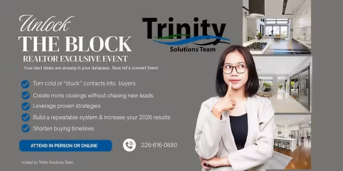 Unlock THE BLOCK - Realtor Exclusive Event