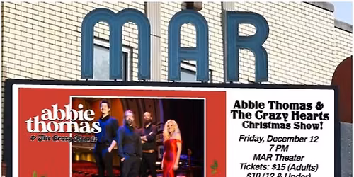 Abbie Thomas & The Crazy Hearts Christmas Show - Presented by D'Arcy Chevrolet