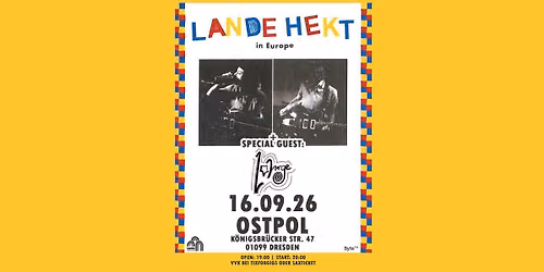 Lande Hekt + Special Guest: Lohrge 
