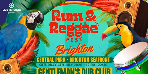 Rum & Reggae Fest | Central Park Brighton Seafront