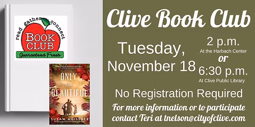 Clive Book Club November