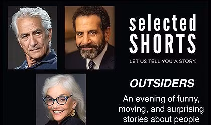 Selected Shorts at the Adams Theater: Outsiders