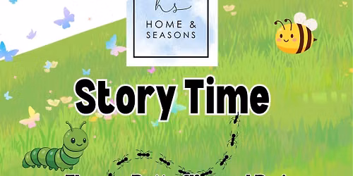 7\/24 Storytime 10:30 am Theme: Butterflies and Bugs