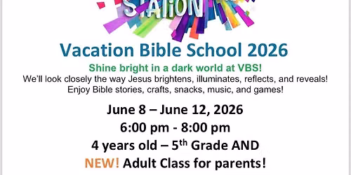 Vacation Bible School - VBS at GraceChurch