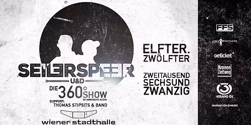 SEILER U&D SPEER \/\/ WIEN \/\/ Innovative 360\u00b0 3D IMMERSIVE AUDIO SHOW