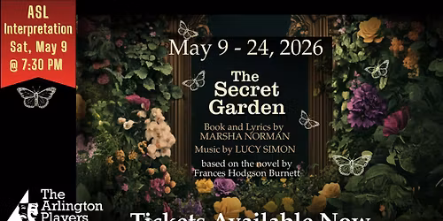 TAP Presents - The Secret Garden