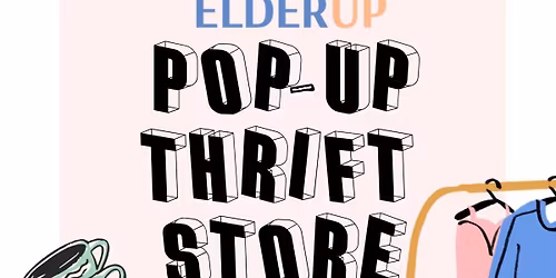 Pop-Up Thrift Store: SAVE THE DATE
