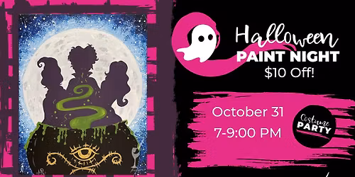 Happy Halloween! Paint Night!