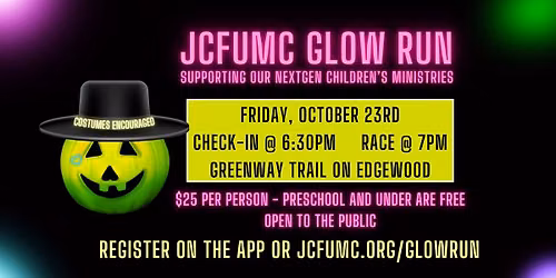 JCFUMC Glow Run