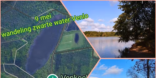 wandelen om het "zwarte water" in venlo