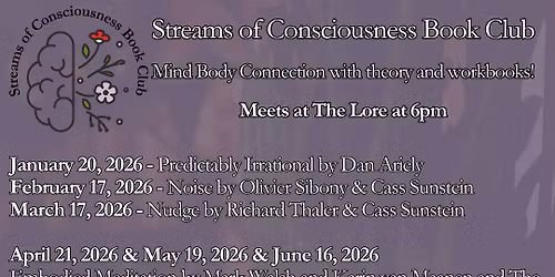 Streams of Consciousness Book Club at The Lore