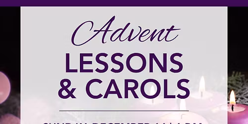 Advent Lessons & Carols