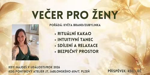 VE\u010cER pro \u017dENY 2026