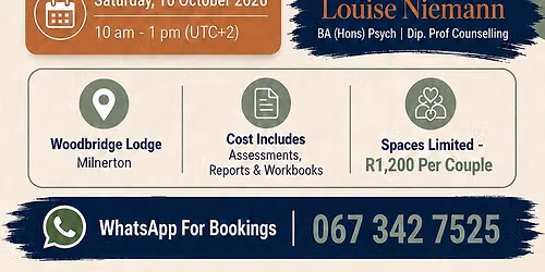 Couples Workshop - Stress, Trauma & Neurodivergence