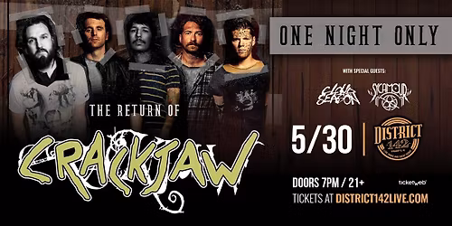The Return of CRACKJAW - One Night Only 