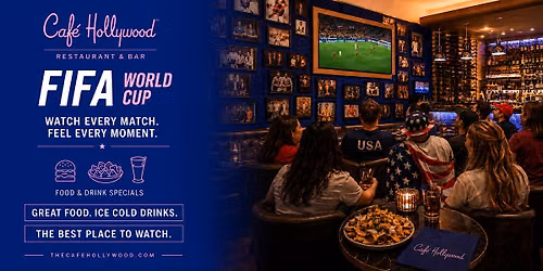 Argentina vs Cape Watch Party | Caf\u00e9 Hollywood Las Vegas