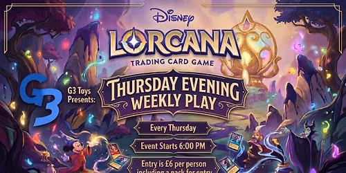 Lorcana Weekly Tournament Play 