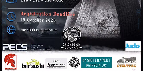 Odin Judo Cup 2026 \u2013 International Judo Tournament