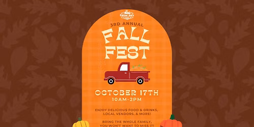 3rd Annual Fall Fest