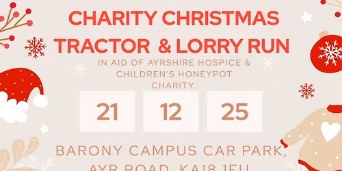 NCYFC Charity Christmas Tractor & Lorry Run