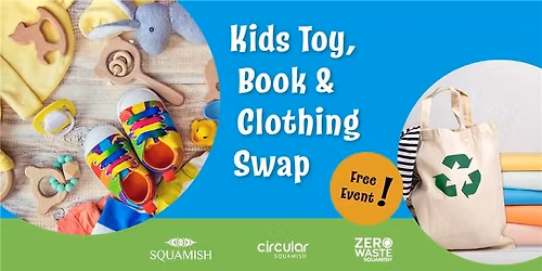 Kids\u2019 Clothing, Toy, and Book Swap