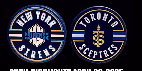 Toronto Sceptres vs. New York Sirens