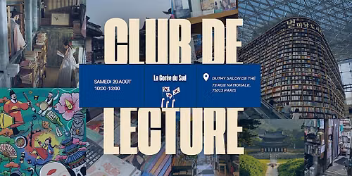 Club de lecture - Th\u00e8me : LA Cor\u00e9e du Sud