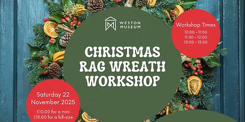 Christmas Rag Wreath Workshop
