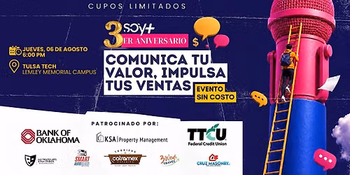 3er Aniversario Soy Mas \/ COMUNICA TU VALOR, IMPULSA TUS VENTAS