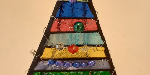 Glass Mosaic Christmas Tree