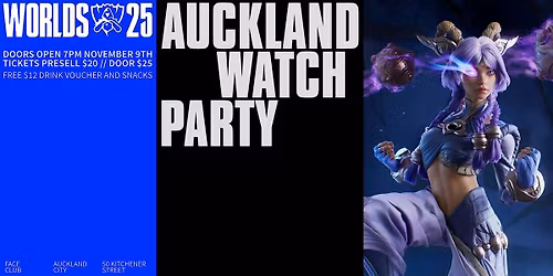 Auckland Worlds 2025 Watch Party