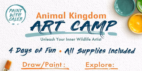 Animal Kingdom Art Camp | Ages 13-18