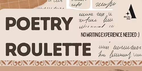 All in One Club Poetry Roulette
