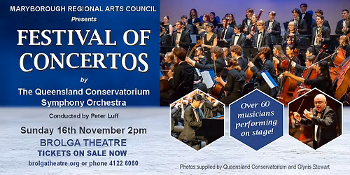 Festival of Concertos - A concert by the Queensland Conservatorium Symphony Orchestra