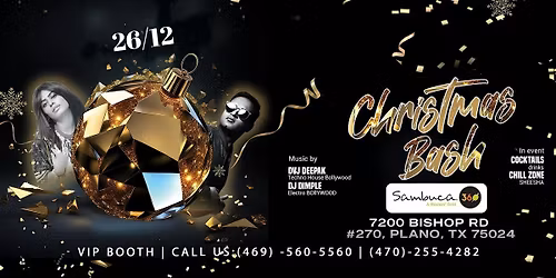 FRIDAY ROAR WITH Christmas Bash | BOLLYWOOD AFRO