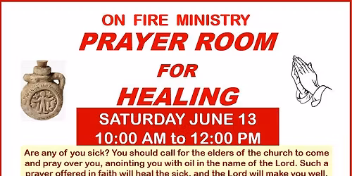 PRAYER ROOM for HEALING