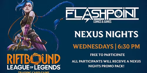 Riftbound Nexus Nights at Flashpoint!