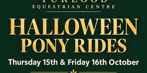 Halloween Pony Ride & Pumpkin Carving