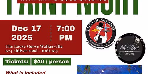 Paint Night with Art & Soul Studios