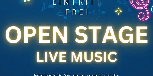 OPEN STAGE LIVE MUSIC in BOWLING FALKENSEE