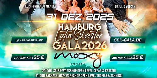 Hamburg Latin Silvester Gala 2026
