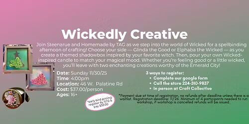 Wickedly Creative Workshop