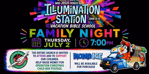 Vacation Bible School Family Night