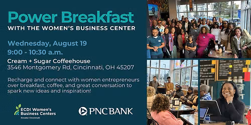 Power Breakfast with the Women's Business Center