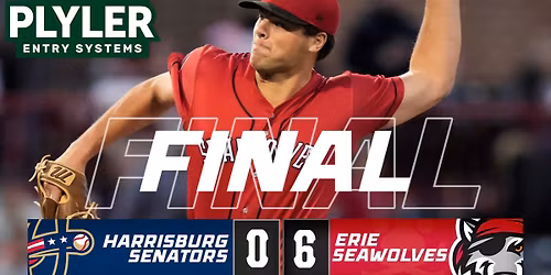 Erie SeaWolves at Harrisburg Senators at FNB Field