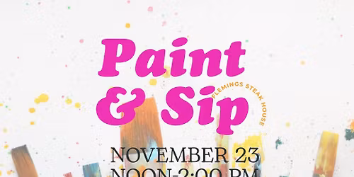 Paint and Sip