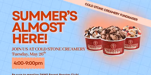 Cold Stone Creamery Fundraiser